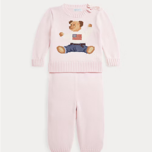 Polo Bear Sweater & Pant Set