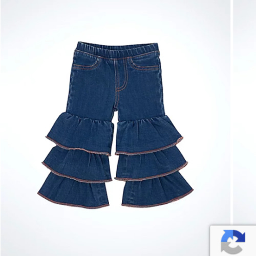 Little Girl's Tiered Flare Jean | NEW | Wrangler®