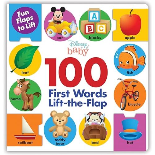 100 First Words LifttheFlap Board book