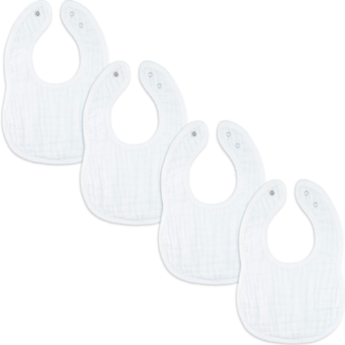 Muslin Bibs - Pack of 4