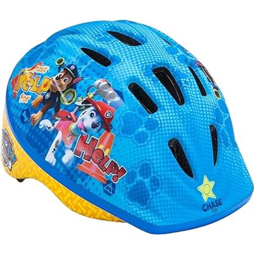 Nickelodeon Kids Paw Patrol and Blue's Clues & You Bike Toddler Helmet, Girls and Boys, Easy Adjust Dial Fit, Multi-Sport Helmet