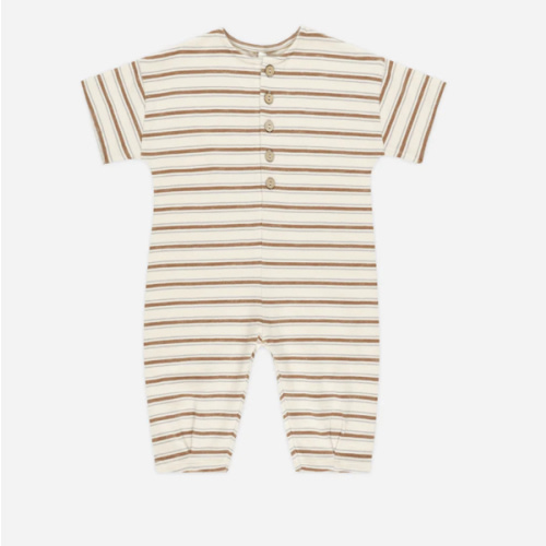 Hayes Jumpsuit || Saddle Stripe – Rylee + Cru