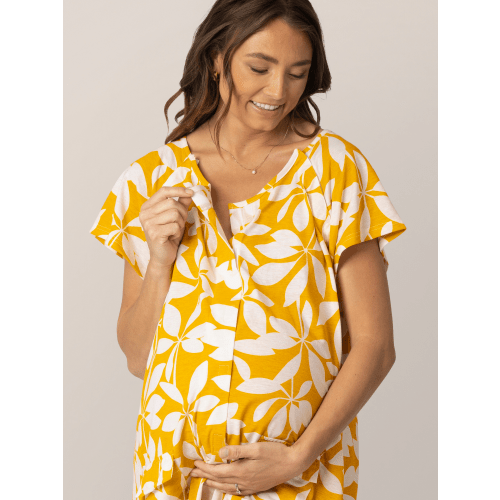 Labor & Delivery Gown | Honey Leaf - Kindred Bravely