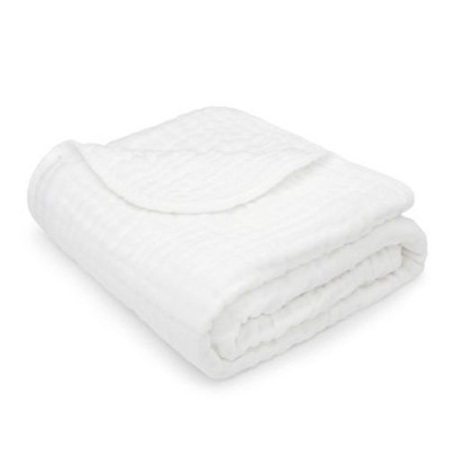 Baby Muslin Blanket, Large 40" X 40" By Comfy Cubs