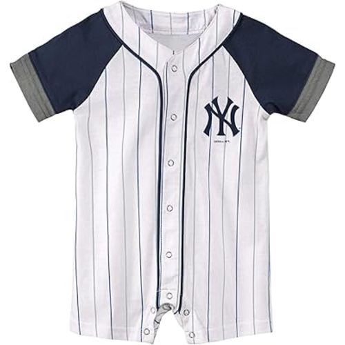 Outerstuff MLB Unisex-Baby Newborn & Infants 0-24 Months Little Slugger Creeper Bodysuit Romper
