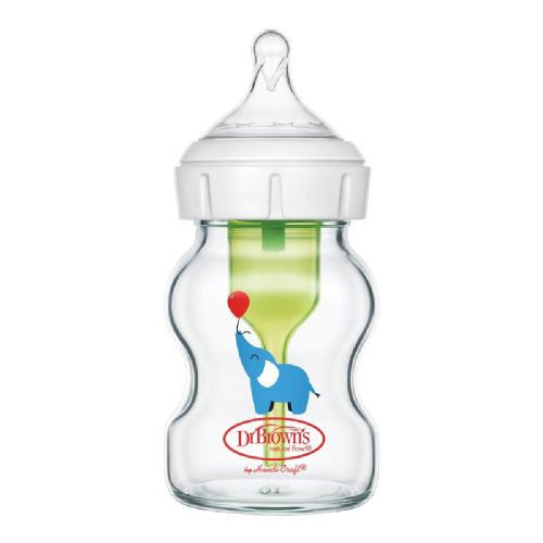 Dr Browns Options+ Wide Neck Glass Bottle 150ml