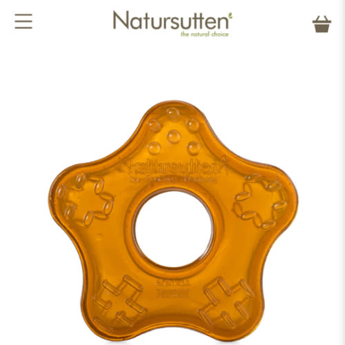 Natural Rubber Teether Toy - Natursutten