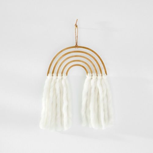 Pauline Stanley Studio Brass Wall Hanging - Rainbow