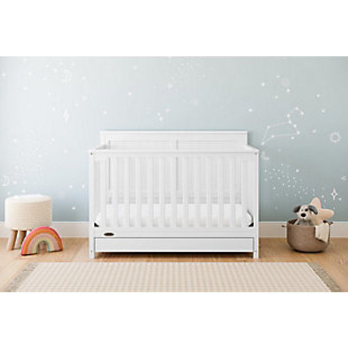 Graco Hadley 5-in-1 Convertible Crib with Drawer