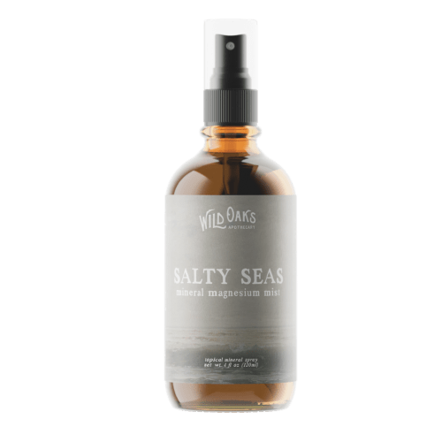Salty Seas - Herbal Magnesium Spray — Wild Oaks Apothecary