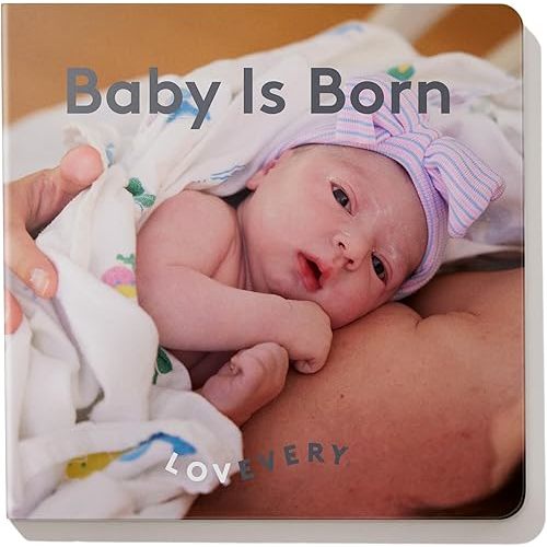 Lovevery Baby Is Born (Tricky Topics) (New Sibling) Board book – May 1, 2024