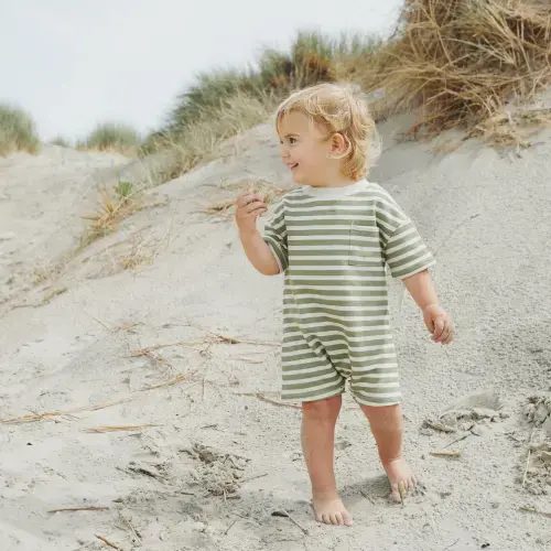 Stripe Romper- 6-12M