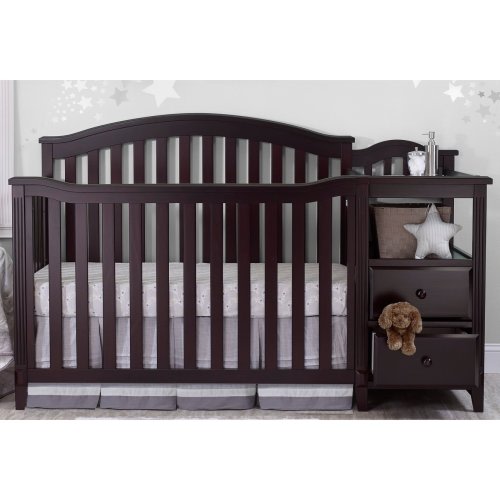 Sorelle Berkley 4 in 1 Crib & Changer - Espresso