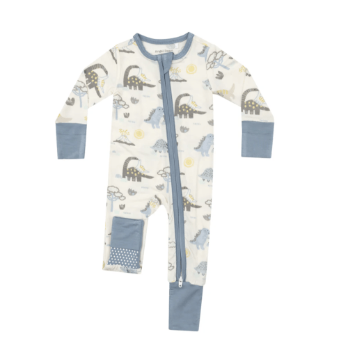 2 Way Zipper Romper - Baby Love Dinos – Angel Dear