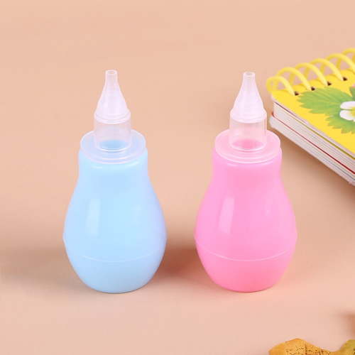 Baby Nasal Aspirator,Baby Nasal Aspirator Sucker Mucus Removal for Infant Nose Congestion Relief (Light Blue)