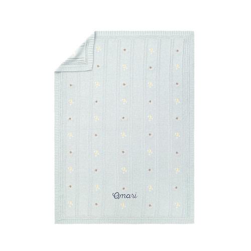 Dreamy Luxe Knit Baby Blanket