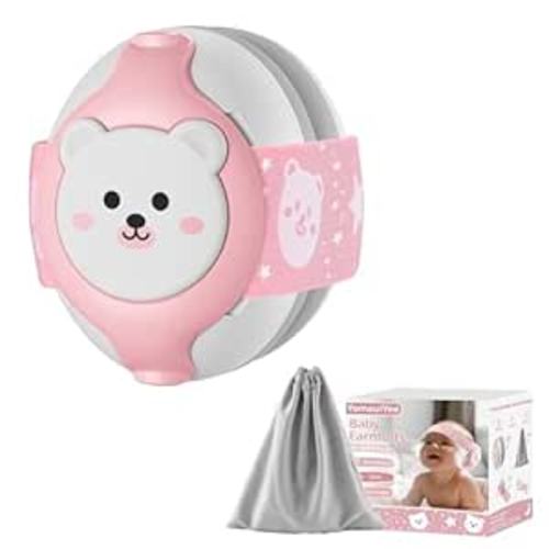 Amazon.com: YomauiYee Baby Ear Protection,Bear Baby Headphones Noise Cancelling for Infant Hearing Protection Ages 0-36 Months,25dB NRR Baby Earmuffs,Ideal Baby Essentials for Travel/Sleep/Plane/Noisy Event : Baby