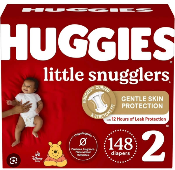Huggies Little Snugglers Diapers (any size)