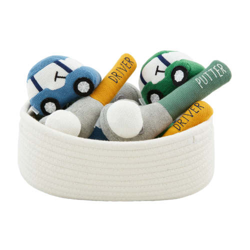 Golf Club Baby Rattle