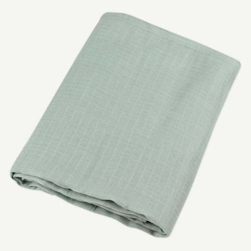 Aqua Gray Swaddle