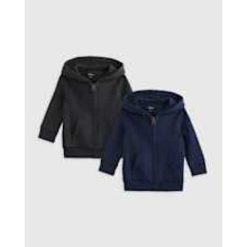 SuperSoft Fleece Zip Up Hoodie 2-Pack - Baby