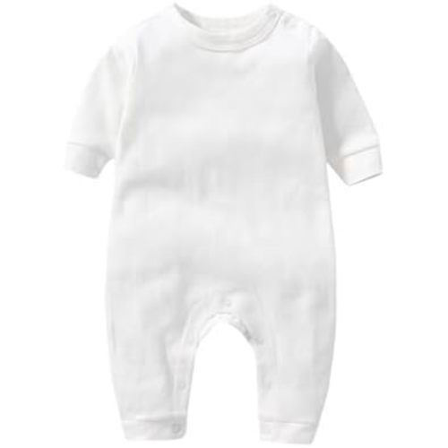Unisex Baby Outfit, Newborn Hospital Outfit, Infant Girl Clothes, Long Sleeve 100% Cotton Baby Clothes Jumpsuit