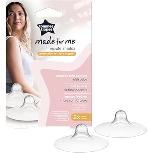 Tommee Tippee CTN Nipple Shields with Steriliser Case