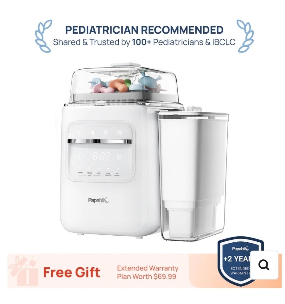 SafeguardPlus™ Baby Bottle Washer System