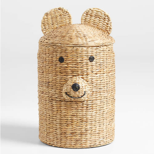 Bear Woven Kids Hamper with Handles
