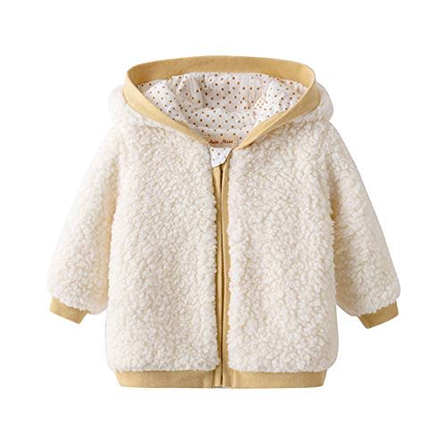 Auro Mesa Unisex Baby Fleece Jackets & Coats Baby Girl boy Winter Clothes Infant Jackets Coat Hooded Little Boys Toddler Coat