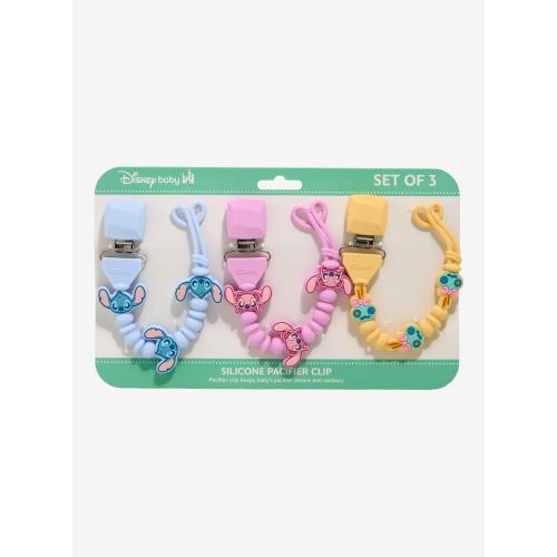 Disney Lilo & Stitch Aliens Pacifier Clip Set — BoxLunch Exclusive