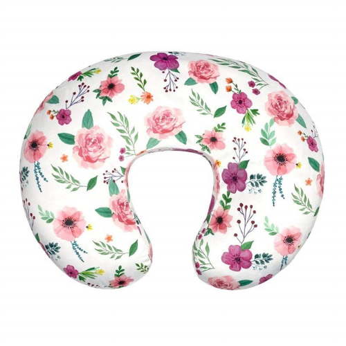 TESOBI Nursing Pillow for nursing, bottle feeding,and bonding, Ergonomic Nursing Essentials for Bottle and Breastfeeding, Firm Fiber Fill, with Removable Pillow Cover, Machine Washable