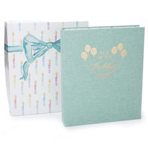 "All My Birthdays” Memory Book – Over The Moon Gift