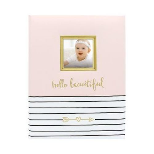 Pearhead Hello Beautiful Baby Memory Book - Pink