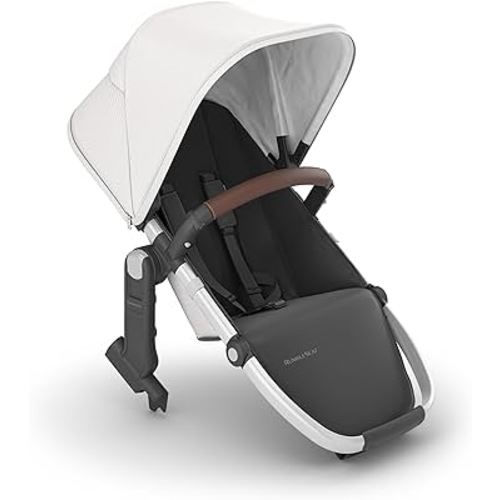 Amazon.com : UPPAbaby RumbleSeat V2+ Second Lower Seat/Compatible with Vista V2 and Vista V3 / Adapters, Bumper Bar, Bug Shield Included/Gregory (Blue Mélange/Silver Frame/Saddle Leather) : Baby