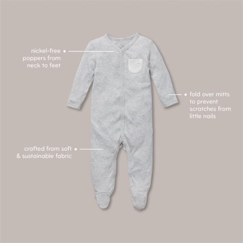 Snap Baby Pajamas 7 Pack