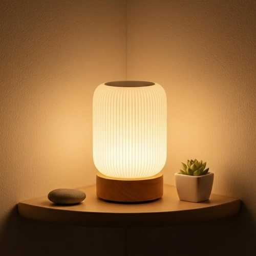Dimmable LED Touch Table Lamp, Portable Night Light, Cozy Decor