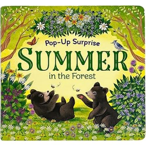 Summer In The Forest Deluxe Lift-a-Flap & Pop-Up Seasons Children's Board Book (Pop-Up Surprise)