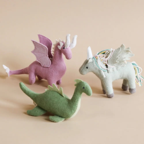 Olli Ella Magical Creatures (Dragon, Unicorn & Nessy)– Odin Parker