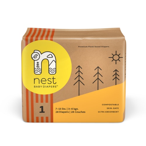 Shop Eco-Friendly Baby Diapers & Training Pants | "NEW" Nest Baby Diapers