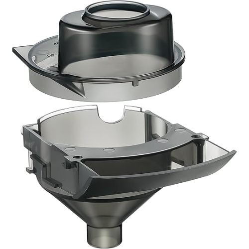 1 Sets Baby Formula Dispenser Replacement Funnel Compatible with Baby Brezza Replacement Parts Funnel and Cover, Grey