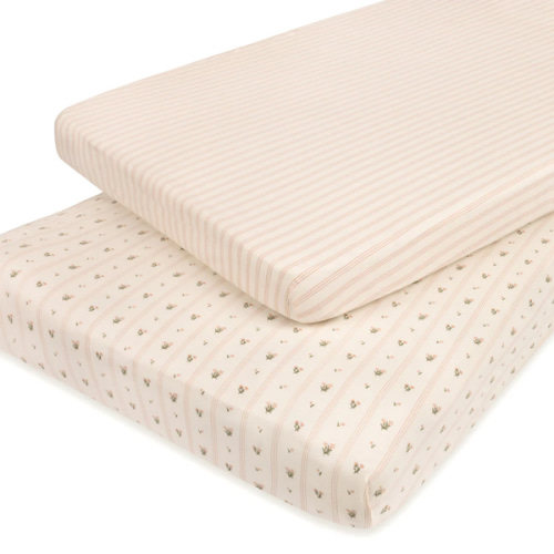 Pack N Play I Portable Crib Sheet Set - Linear Floral – Ely's & Co.