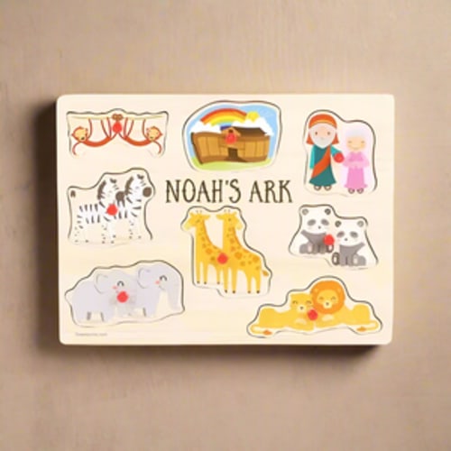 Noah's Ark - Wooden Puzzle | littlelightcollective