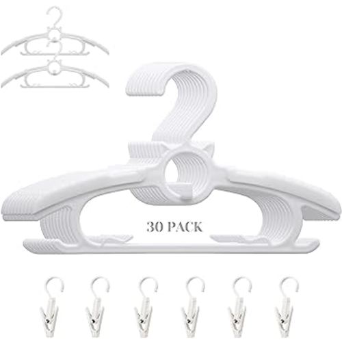 Baby Nursery Closet Hangers, Ultra-Thin Non-Slip and Extendable Laundry  Infant Pant Hanger for Newborn Clothes -20pcs Yellow Gift- Adjustable  Children Coat Hanger for Girl Boy Toddler Kids Child 