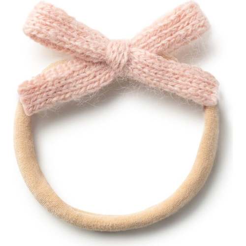 Avery Ribbed Knit Baby Band, Ballet Slipper - Halo Luxe | Maisonette