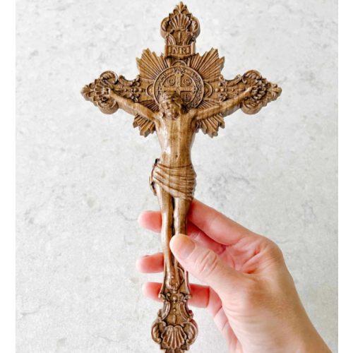 Carved Wooden Crucifix – House of Joppa