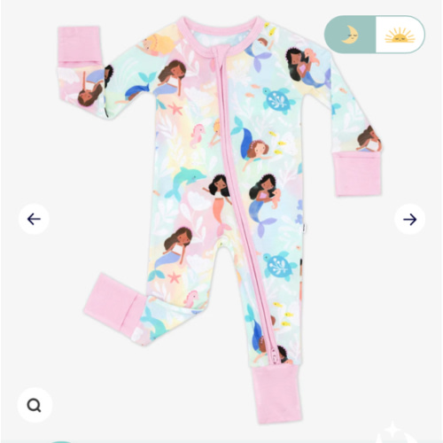 Little Sleepies Mystic Mermaids Zippy