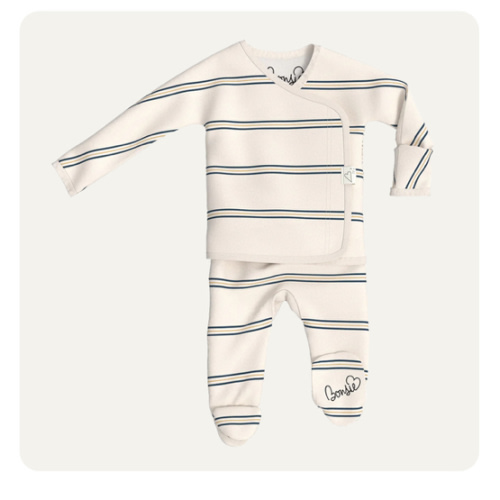 Footie - Old School – Bonsie Skin to Skin Babywear
