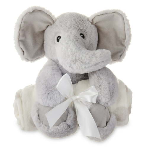 Parent's Choice Blanket and Plush Elephant Toy Set