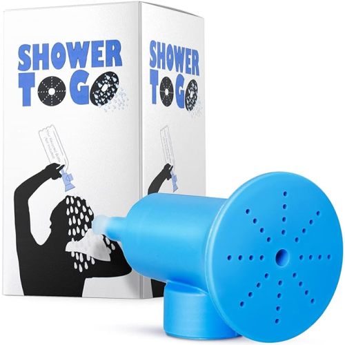 – Wearable Shower Garment, Privacy RV & Camping Shower, Surf Poncho, Shower Tent, or Portable Changing Room - Shower To-Go